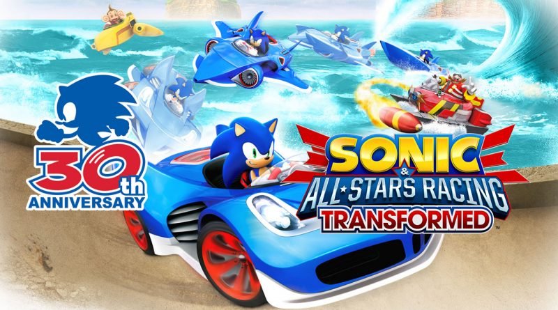 Sonic & All-Stars Racing Transformed Sonic 30th Anniversary PS Vita