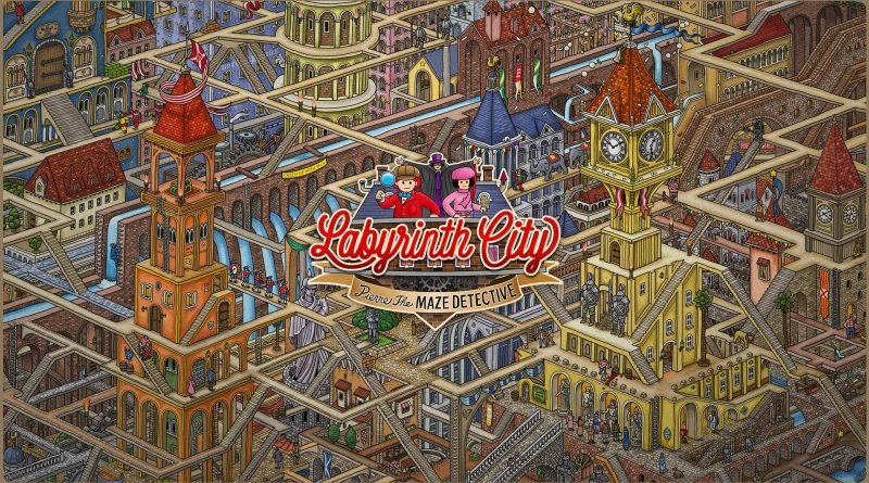 Labyrinth City: Pierre the Maze Detective Nintendo Switch