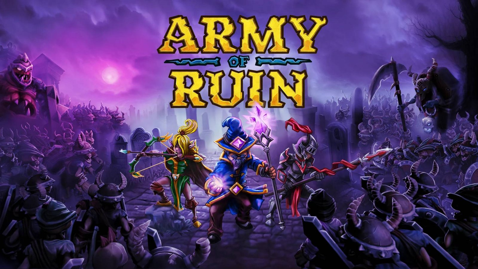 Army of Ruin Nintendo Switch Gameplay Handheld Players