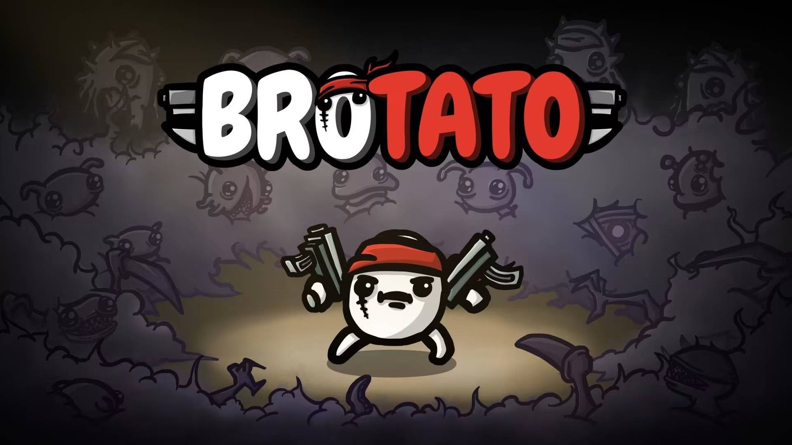 Brotato Nintendo Switch Gameplay | Handheld Players