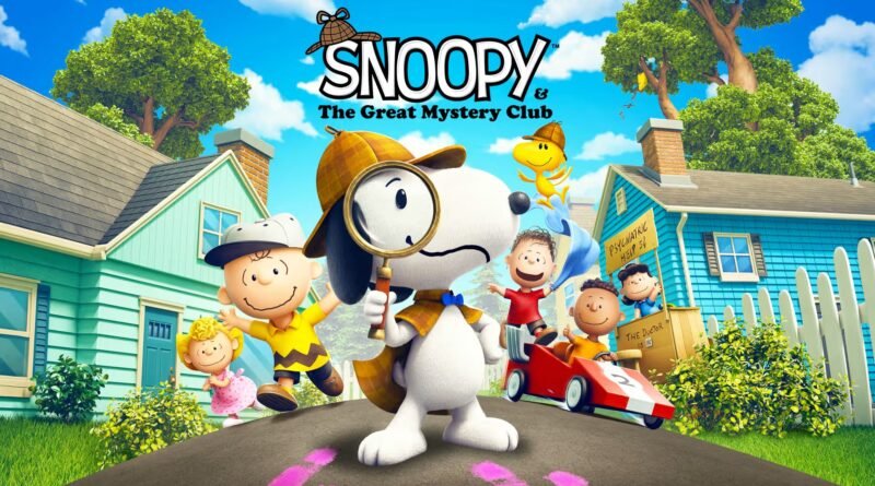 Snoopy & The Great Mystery Club Nintendo Switch 1