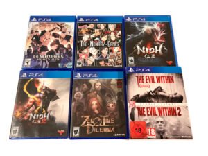 PS4 Games ESRB US / USK German New & Sealed