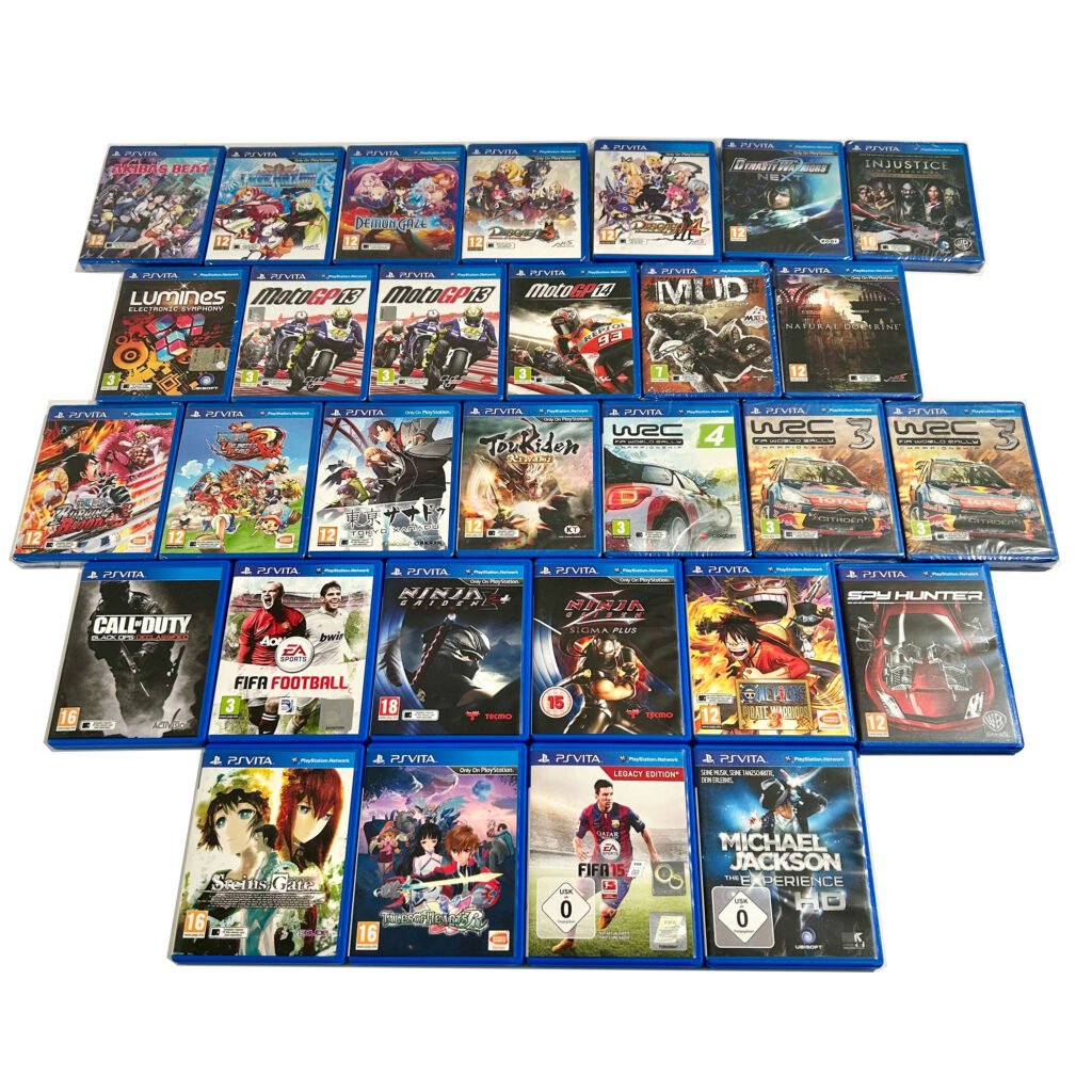 PS Vita PEGI EU-Versions New & Sealed / Used & Tested