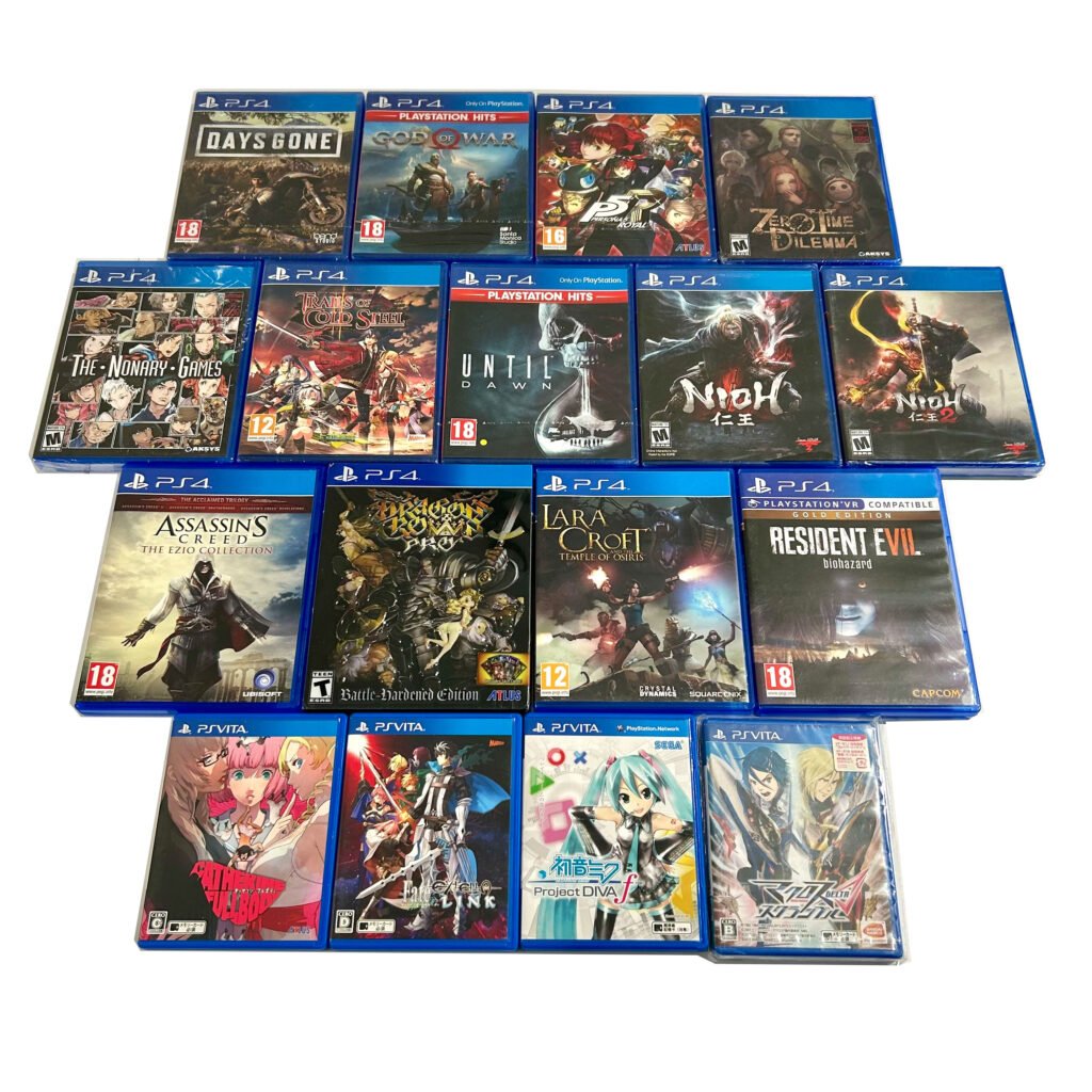 PS Vita Japan-Imports / PS4 Games