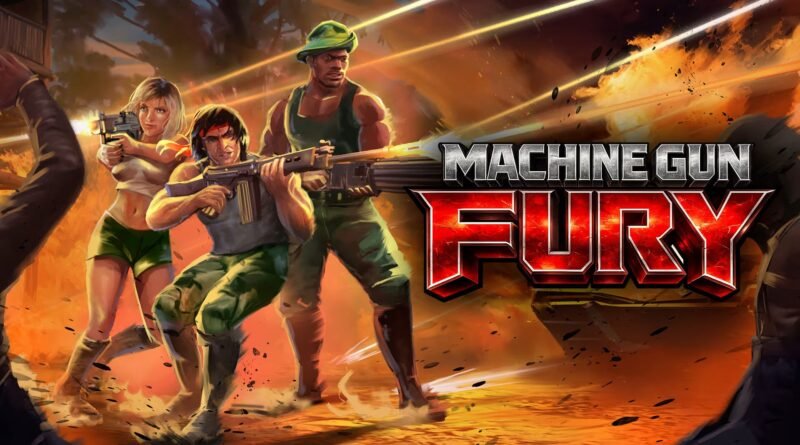 Machine Gun Fury Nintendo Switch 1