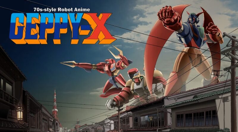 70s-style Robot Anime Geppy-X Nintendo Switch 1