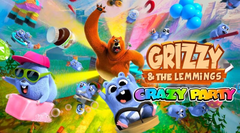 Grizzy and the Lemmings: Crazy Party Nintendo Switch 1