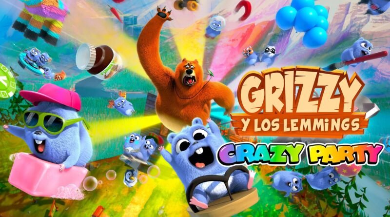 Grizzy y los Lemmings: Crazy Party Nintendo Switch 2